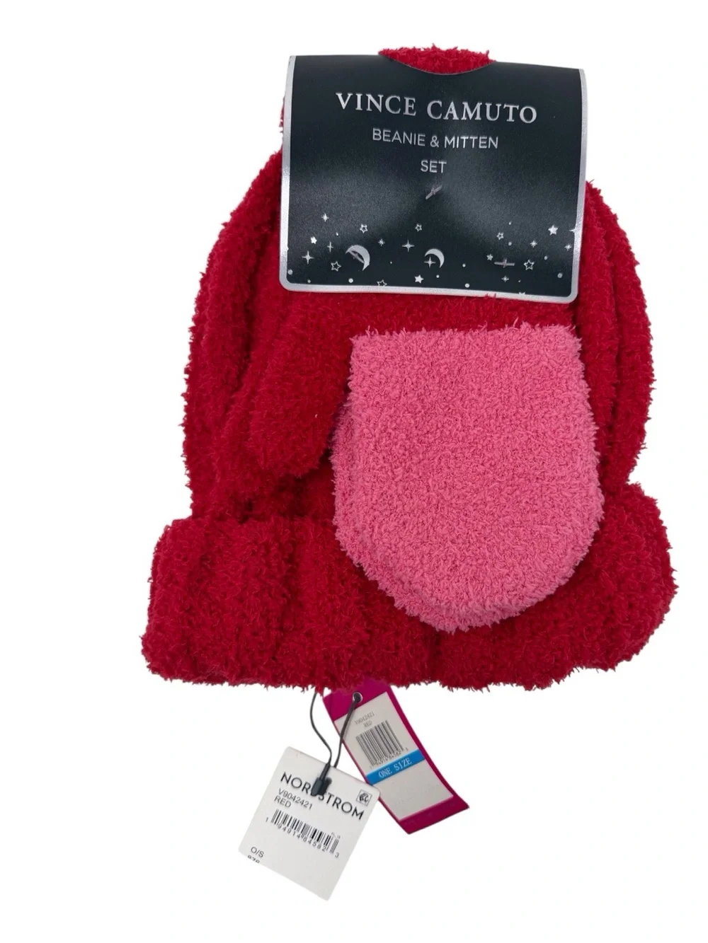 Vince Camuto Beanie & Mitten Set Womens Winter Set New With Tags One Size